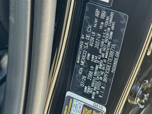 2026 Kia K4 EX