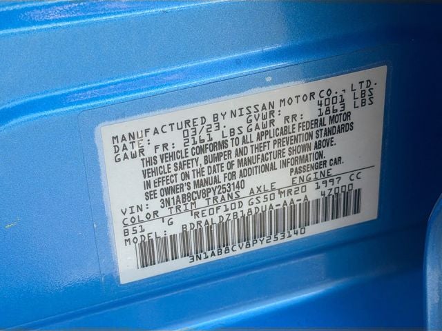 2023 Nissan Sentra SV