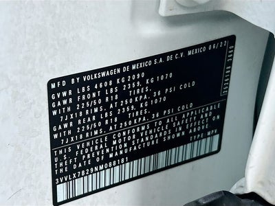 2022 Volkswagen Taos 1.5T SE