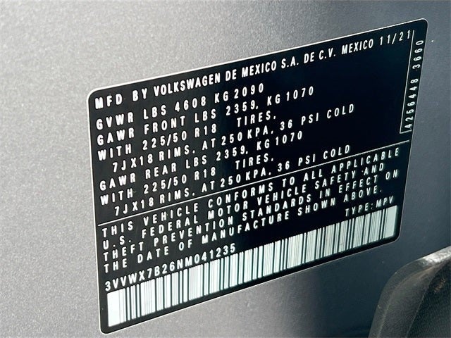 2022 Volkswagen Taos 1.5T SE