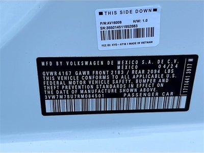 2024 Volkswagen Jetta 1.5T SE