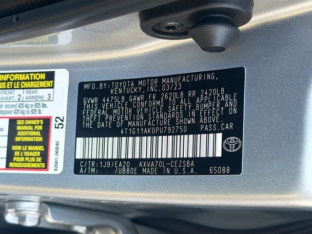 2023 Toyota Camry SE