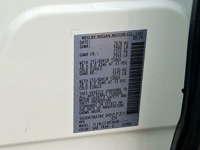 2024 Nissan Pathfinder SV