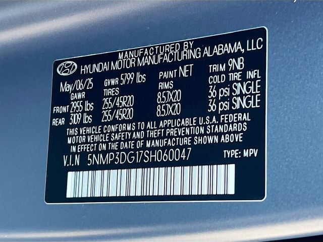 2025 Hyundai Santa Fe Hybrid Limited