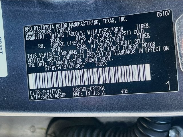 2007 Toyota Tundra SR5