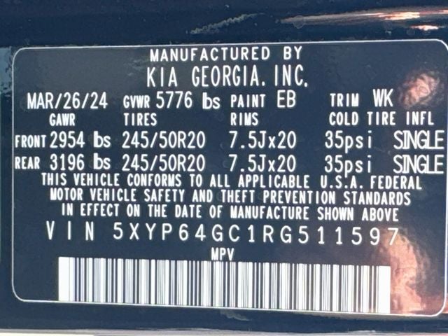 2024 Kia Telluride S