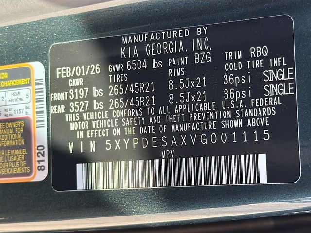 2027 Kia Telluride Hybrid X-Line SX