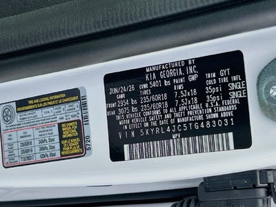 2026 Kia Sorento S