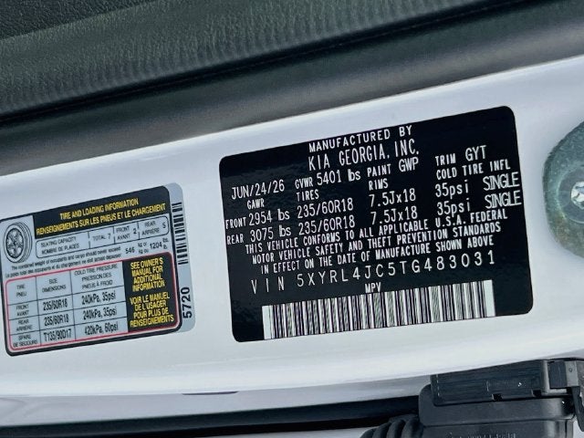 2026 Kia Sorento S