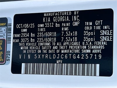 2026 Kia Sorento S