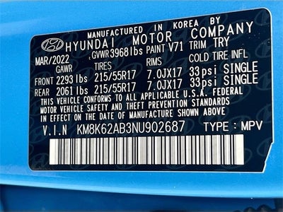 2022 Hyundai Kona SEL