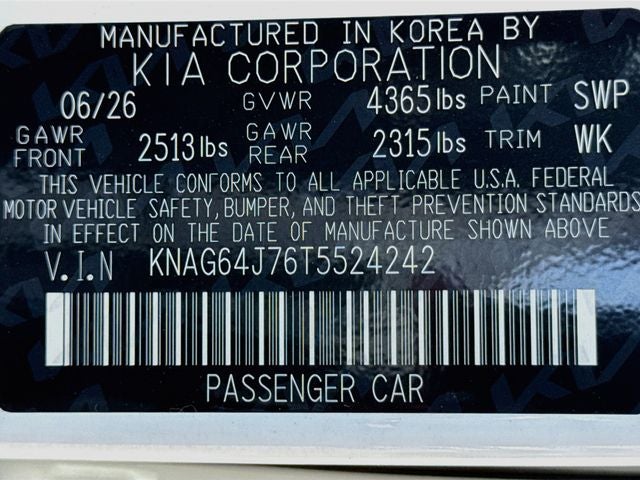 2026 Kia K5 GT-Line