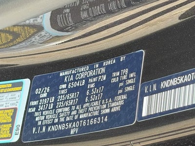 2026 Kia Carnival Hybrid LXS