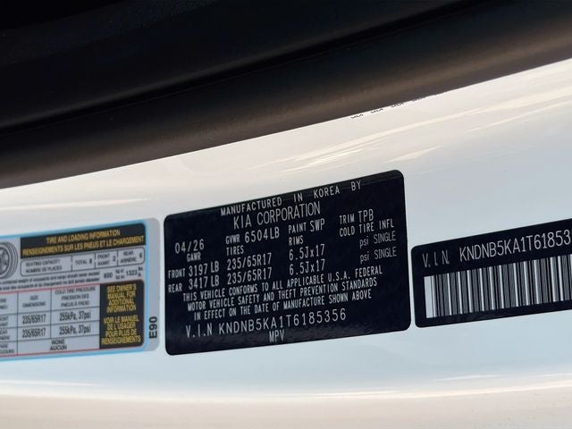 2026 Kia Carnival Hybrid LXS