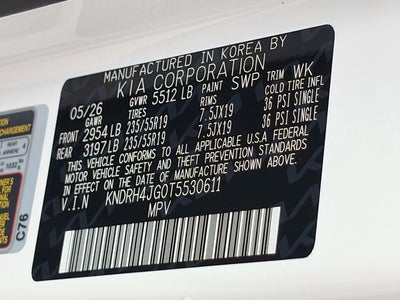 2026 Kia Sorento Hybrid EX