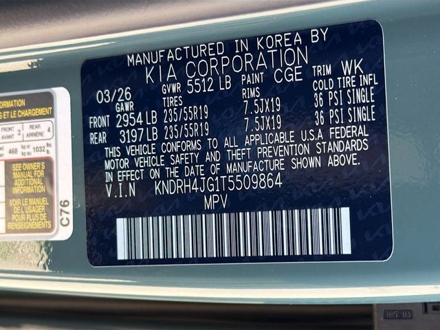 2026 Kia Sorento Hybrid EX