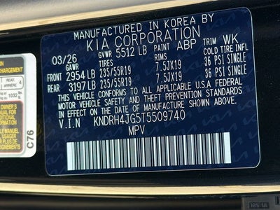 2026 Kia Sorento Hybrid EX