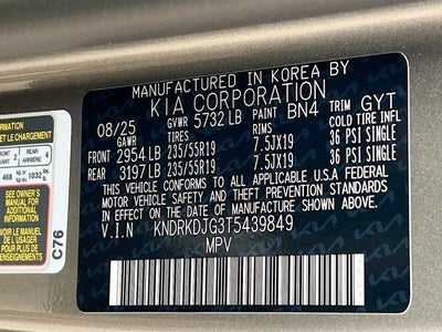 2026 Kia Sorento Hybrid X-Line SX Prestige