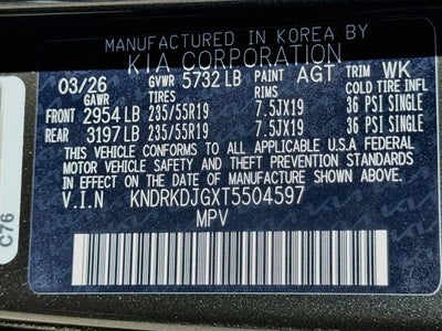 2026 Kia Sorento Hybrid X-Line SX Prestige